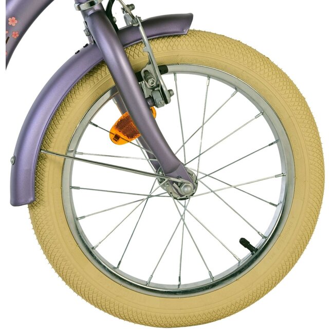 Meisjesfiets 16 Inch Volare Blossom Paars 51652 - Showroom Model