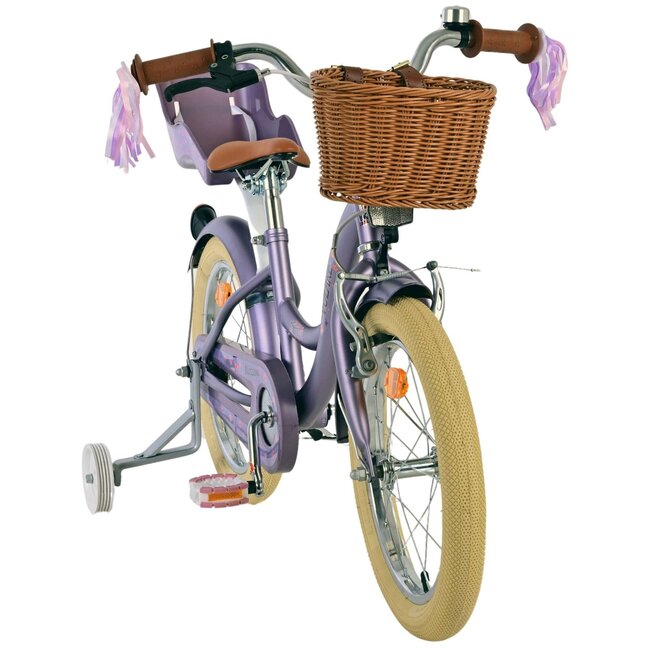 Meisjesfiets 16 Inch Volare Blossom Paars 51652 - Showroom Model