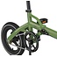 Vouwfiets 14 Inch Pacto Fourteen Ultralicht Army Groen - Showroom Model