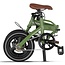 Vouwfiets 14 Inch Pacto Fourteen Ultralicht Army Groen - Showroom Model