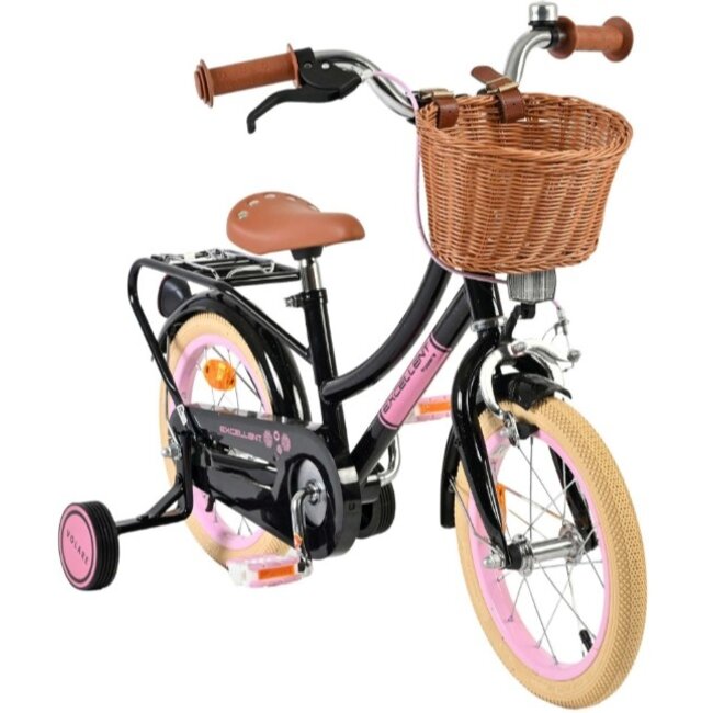 Meisjesfiets 14 Inch Volare Excellent Zwart 51440