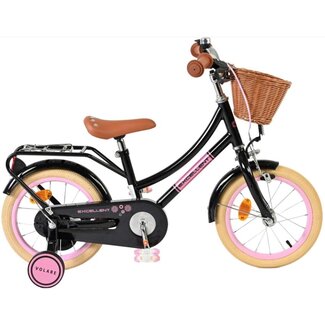 Volare Kinderfietsen Meisjesfiets 14 Inch Volare Excellent Zwart 51440