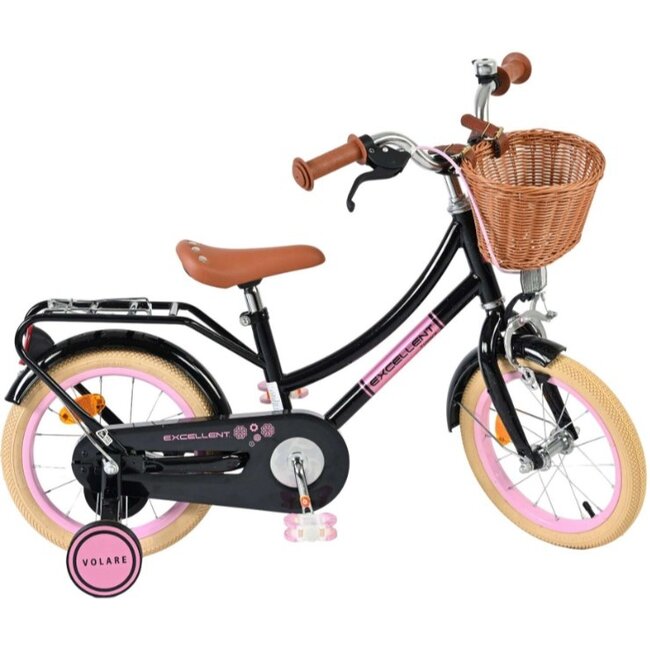 Meisjesfiets 14 Inch Volare Excellent Zwart 51440