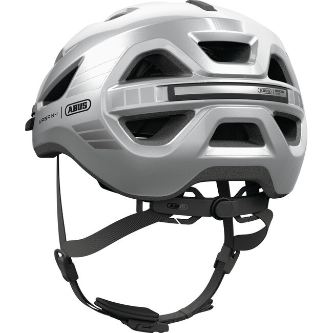 Fietshelm ABUS Urban-I 4.0 LR Signal Silver - Showroom Model