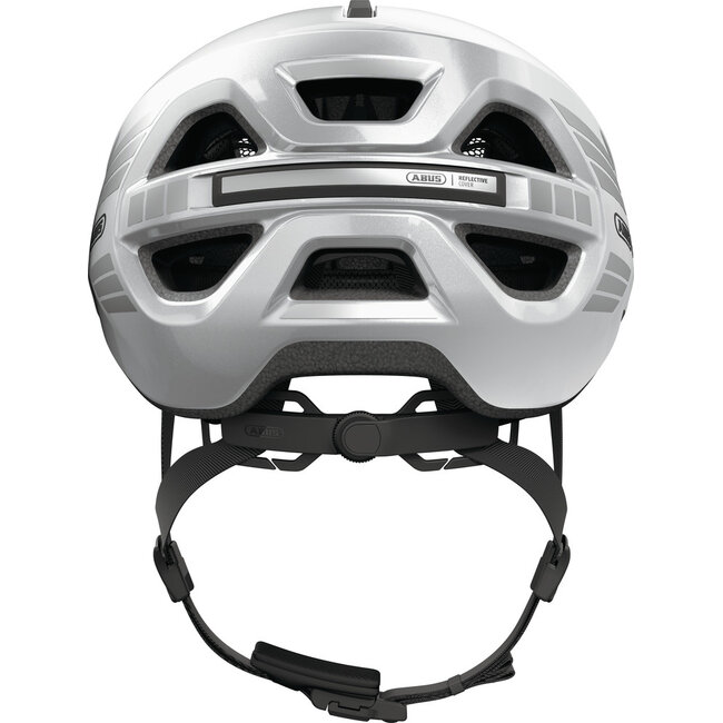Fietshelm ABUS Urban-I 4.0 LR Signal Silver - Showroom Model