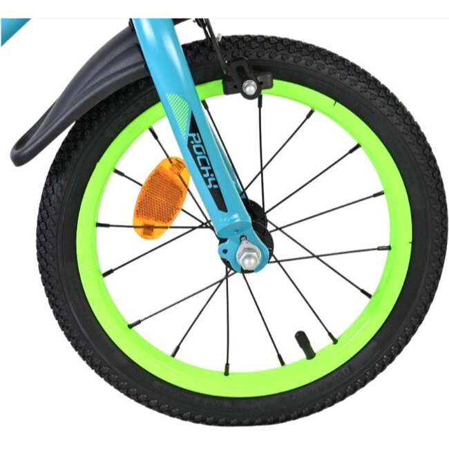 Volare Jongensfiets 14 Inch Rocky Groen 51472