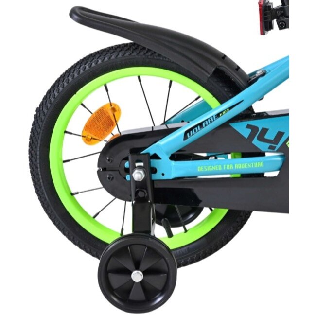 Volare Jongensfiets 14 Inch Rocky Groen 51472