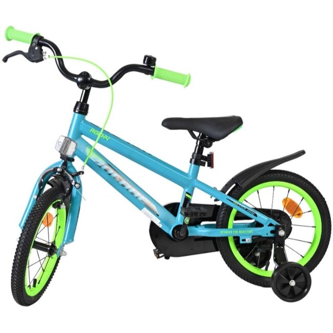 Volare Jongensfiets 14 Inch Rocky Groen 51472