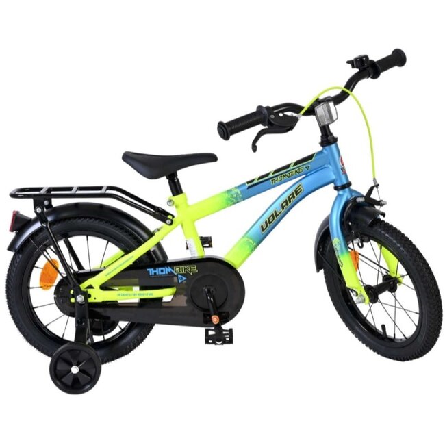 Jongensfiets 14 Inch Volare Thombike Blauw Geel 61457