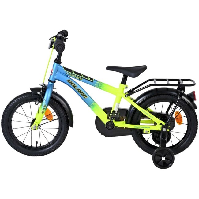 Jongensfiets 14 Inch Volare Thombike Blauw Geel 61457