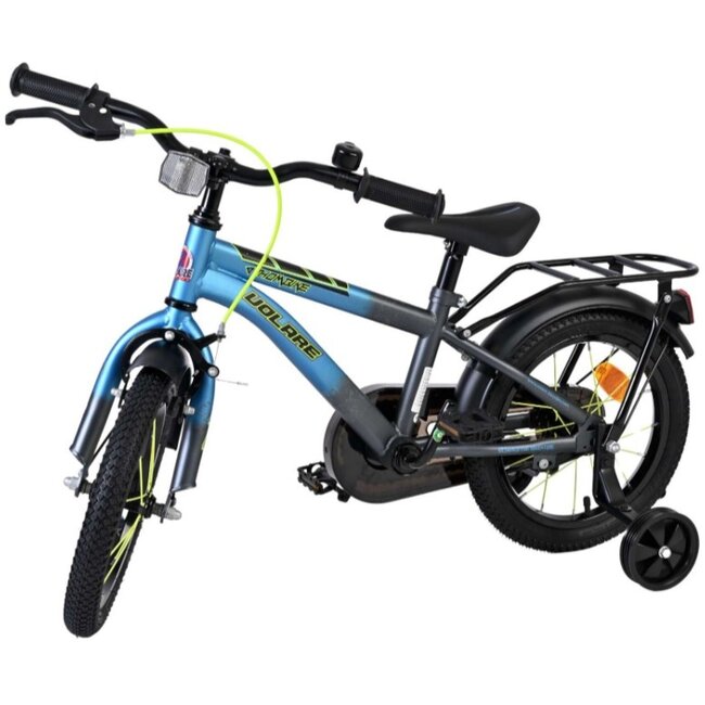 Jongensfiets 14 Inch Volare Thombike Blauw Grijs 61458