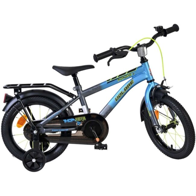 Jongensfiets 14 Inch Volare Thombike Blauw Grijs 61458