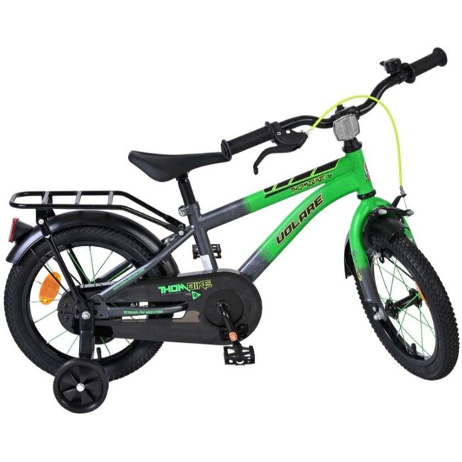 Jongensfiets 14 Inch Volare Thombike Groen Grijs 61459