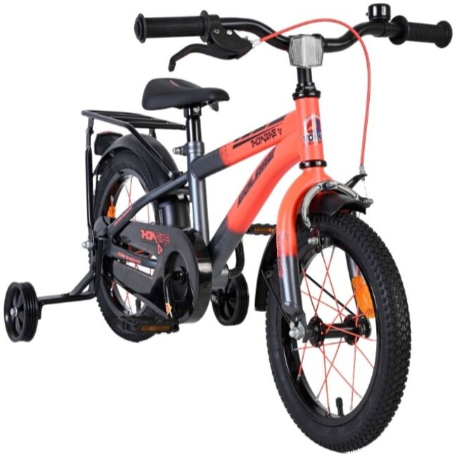 Jongensfiets 14 Inch Volare Thombike Oranje Grijs 61460