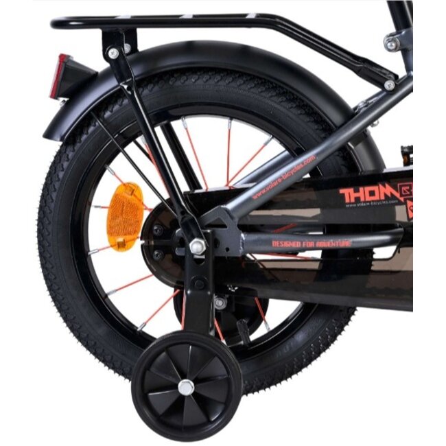 Jongensfiets 14 Inch Volare Thombike Oranje Grijs 61460