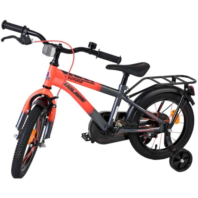 Jongensfiets 14 Inch Volare Thombike Oranje Grijs 61460