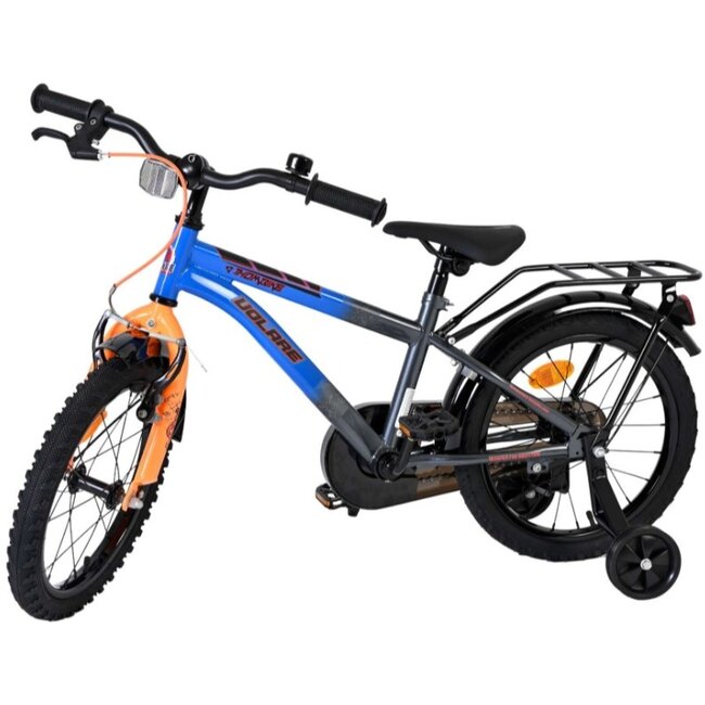 Jongensfiets 16 Inch Volare Thombike Blauw Oranje 61668