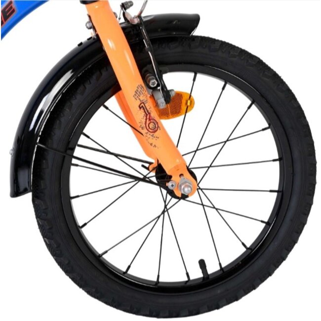 Jongensfiets 16 Inch Volare Thombike Blauw Oranje 61668