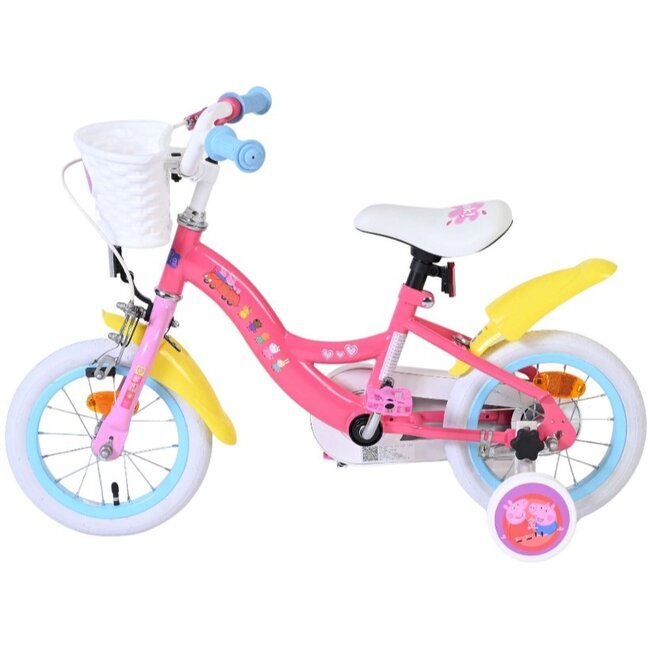 Meisjesfiets 12 Inch Peppa Pig Roze 20536