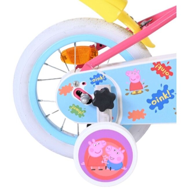 Meisjesfiets 12 Inch Peppa Pig Roze 20536
