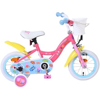 Peppa Pig Meisjesfiets 12 Inch Peppa Pig Roze 20536