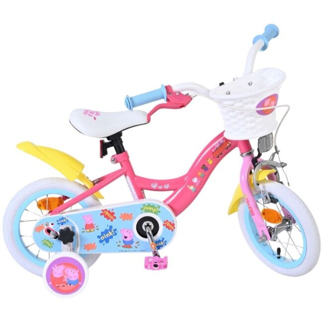 Meisjesfiets 12 Inch Peppa Pig Roze 20536