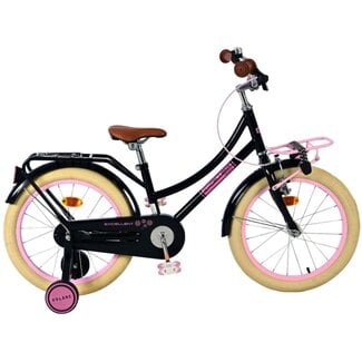 Volare Kinderfietsen Volare Meisjesfiets 18 Inch Excellent Zwart 51810