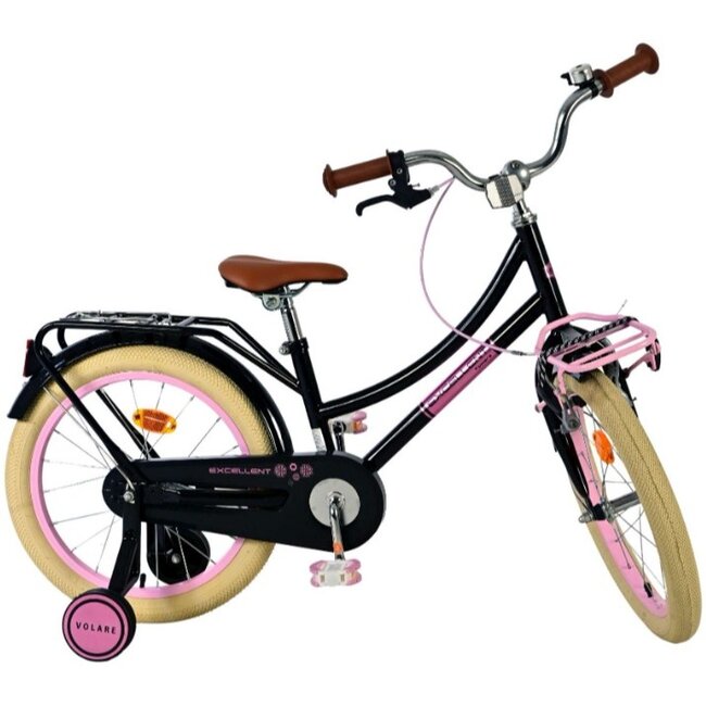 Volare Meisjesfiets 18 Inch Excellent Zwart 51810