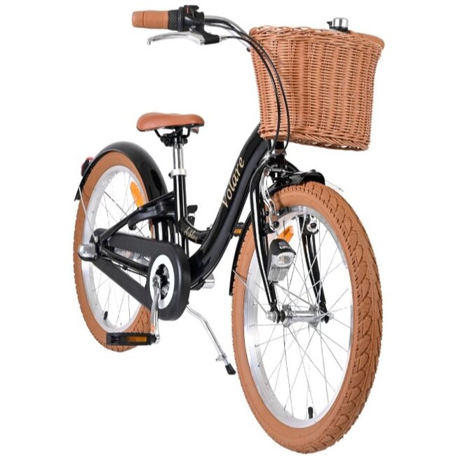 Meisjesfiets 20 Inch Volare Ashley 3V Zwart 62041