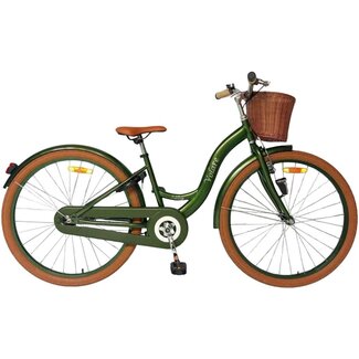Volare Kinderfietsen Meisjesfiets 24 Inch Volare Ashley Groen 62444