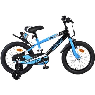 Volare Kinderfietsen Jongensfiets 16 Inch Volare Sportivo Blauw 51676