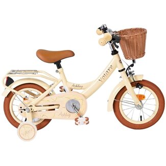 Volare Kinderfietsen Meisjesfiets 12 Inch Volare Ashley Creme 51274