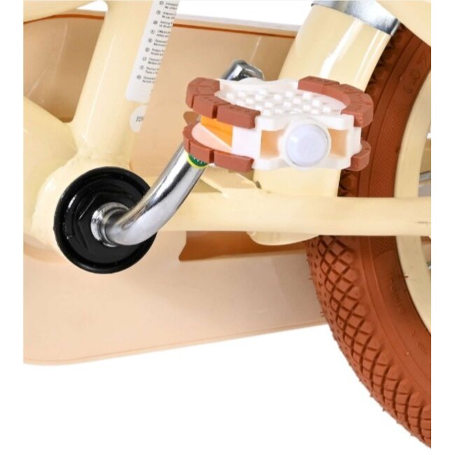 Meisjesfiets 12 Inch Volare Ashley Creme 51274