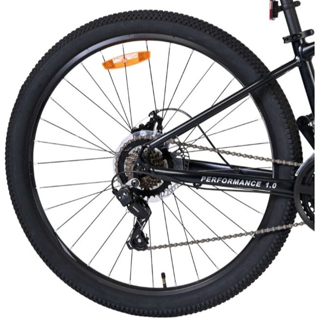 Jongens Mountainbike 27.5 Inch Volare X-Trail 21V Zwart