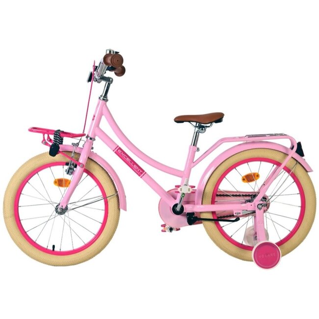 Meisjesfiets 18 Inch Volare  Excellent Roze 51812