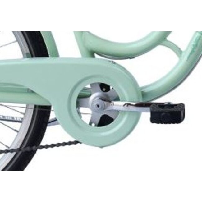 Meisjesfiets 24 Inch Retro Turquoise - Showroom Model