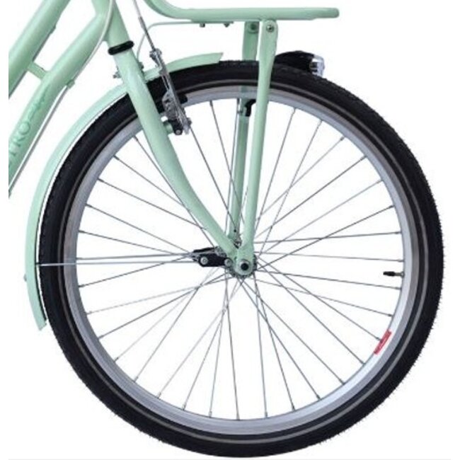 Meisjesfiets 24 Inch Retro Turquoise - Showroom Model