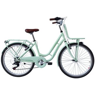 Meisjesfiets 24 Inch Retro Turquoise - Showroom Model