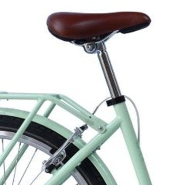 Retro Meisjesfiets 24 Inch Lichtgroen