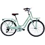 Retro Meisjesfiets 24 Inch Lichtgroen