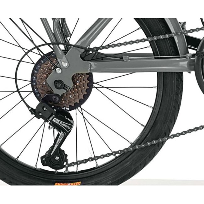 Vouwfiets 20 Inch MBM Kangaroo Grijs