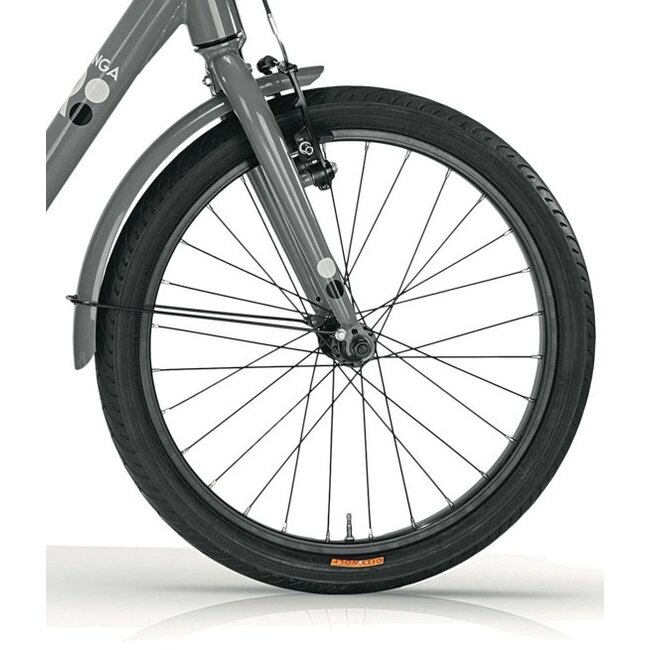 Vouwfiets 20 Inch MBM Kangaroo Grijs