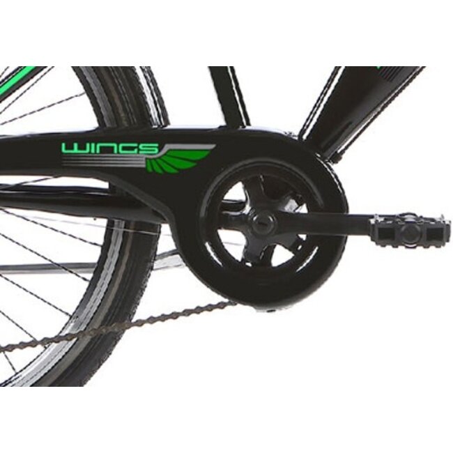 Jongensfiets 24 Inch Wings Mistral Groen