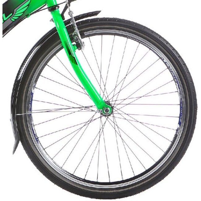 Jongensfiets 24 Inch Wings Mistral Groen
