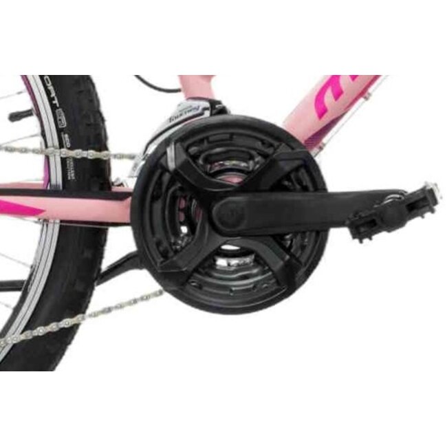 Meisjes Mountainbike 24 Inch Marlin Calypso Roze