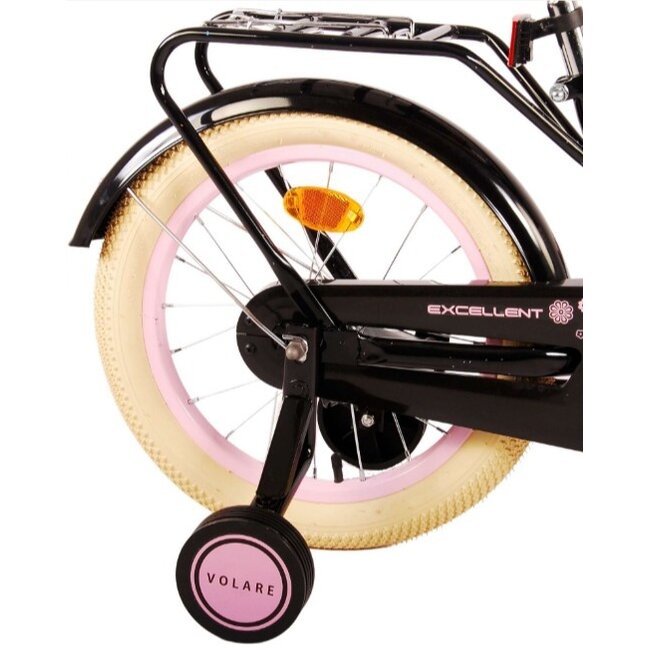 Meisjesfiets 16 Inch Volare Excellent Zwart 51630