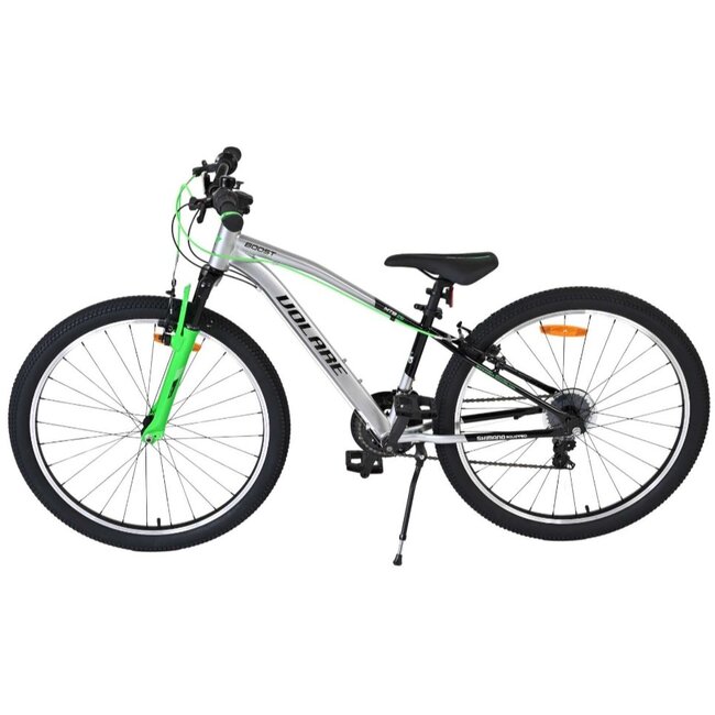 Jongens Mountainbike 26 Inch Volare Boost Zilver Groen 62676