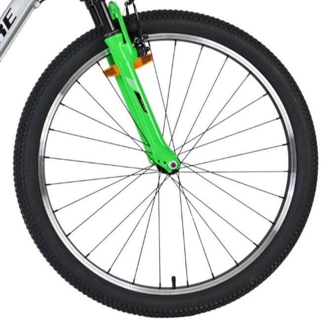 Jongens Mountainbike 26 Inch Volare Boost Zilver Groen 62676