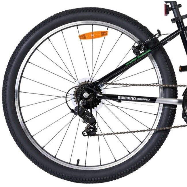 Jongens Mountainbike 26 Inch Volare Boost Zilver Groen 62676