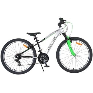 Volare Kinderfietsen Jongens MTB 24 Inch Volare Boost Zilver Groen